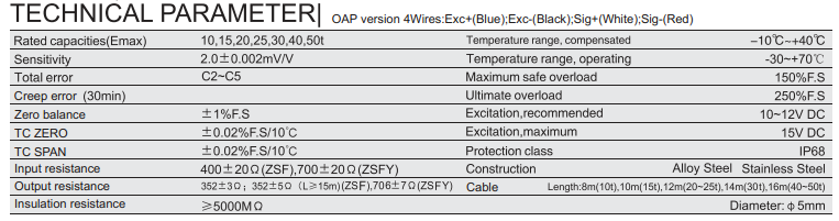 Loadcell zsf-a zsfy-a