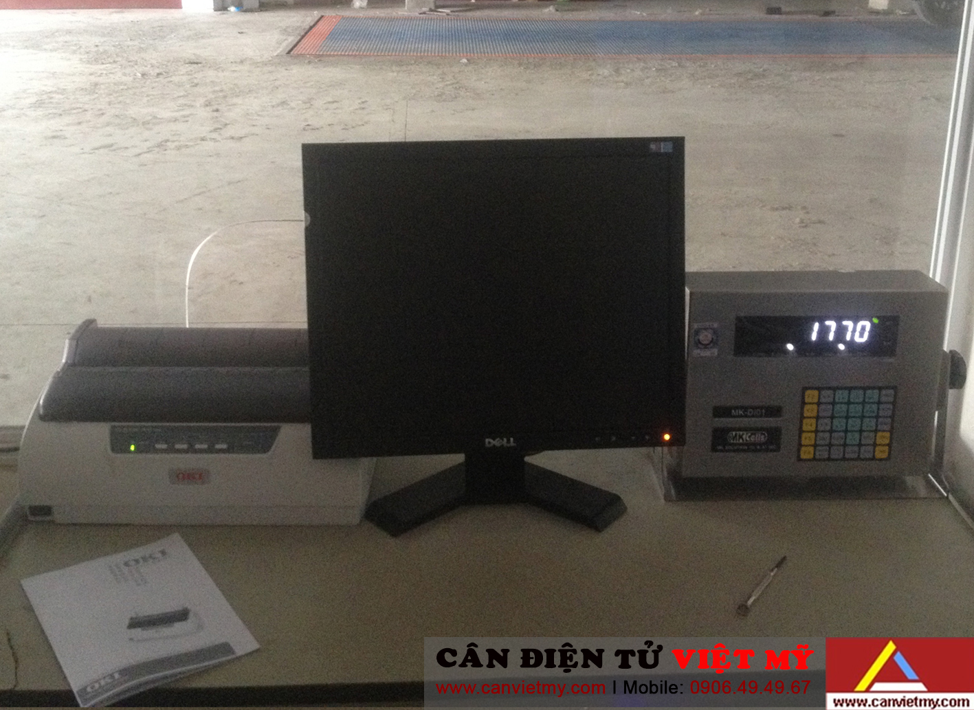 Cân xe tai 100 tân