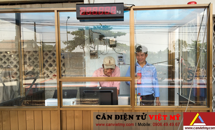 Cân xe tải 30 tấn 12m digital