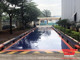 Cân xe tải 80 Tấn 3x18m lắp tại KCN PHÚ MỸ I