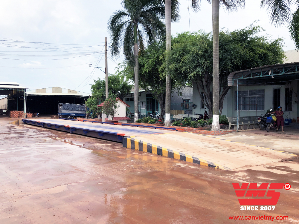 Trạm cân xe tải 80 Tấn 3x18m lắp tại Tây Ninh - thumb slide 7;?>