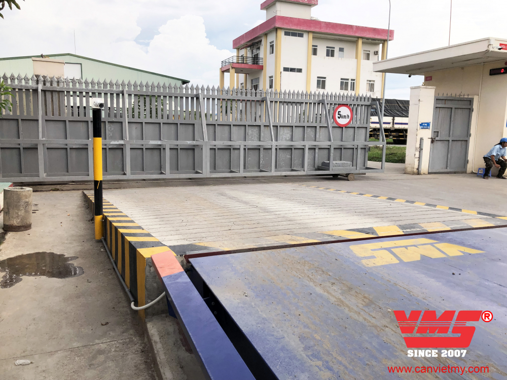 Cân ô tô 100 tấn 3x18m lắp đặt tại Tây Ninh - slide 11