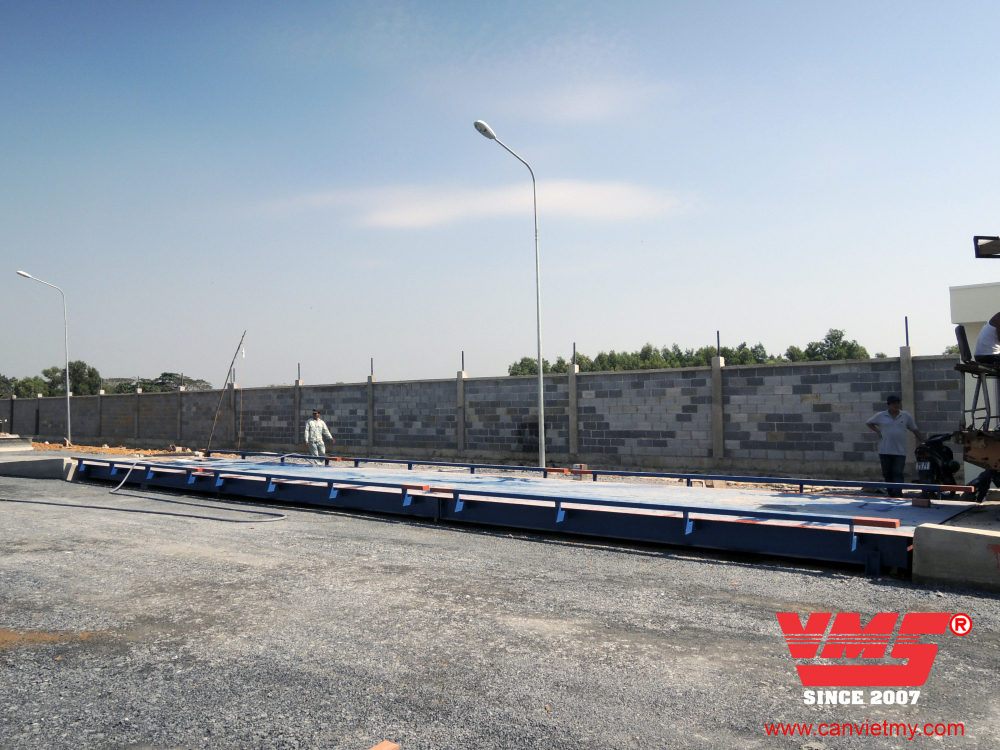 Cân xe tải điện tử 100 tấn 3x18m lắp tại Đồng Nai - thumb slide 3;?>