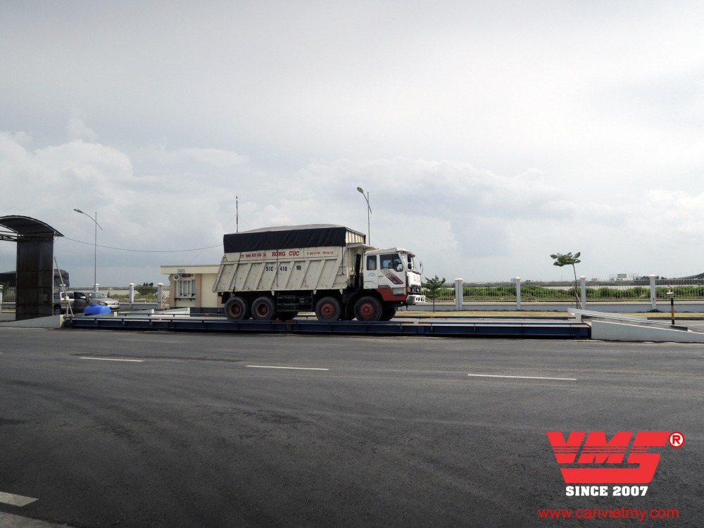 Cân xe tải 60 tấn 3.2x23m lắp tại Vĩnh Long - thumb slide 1;?>